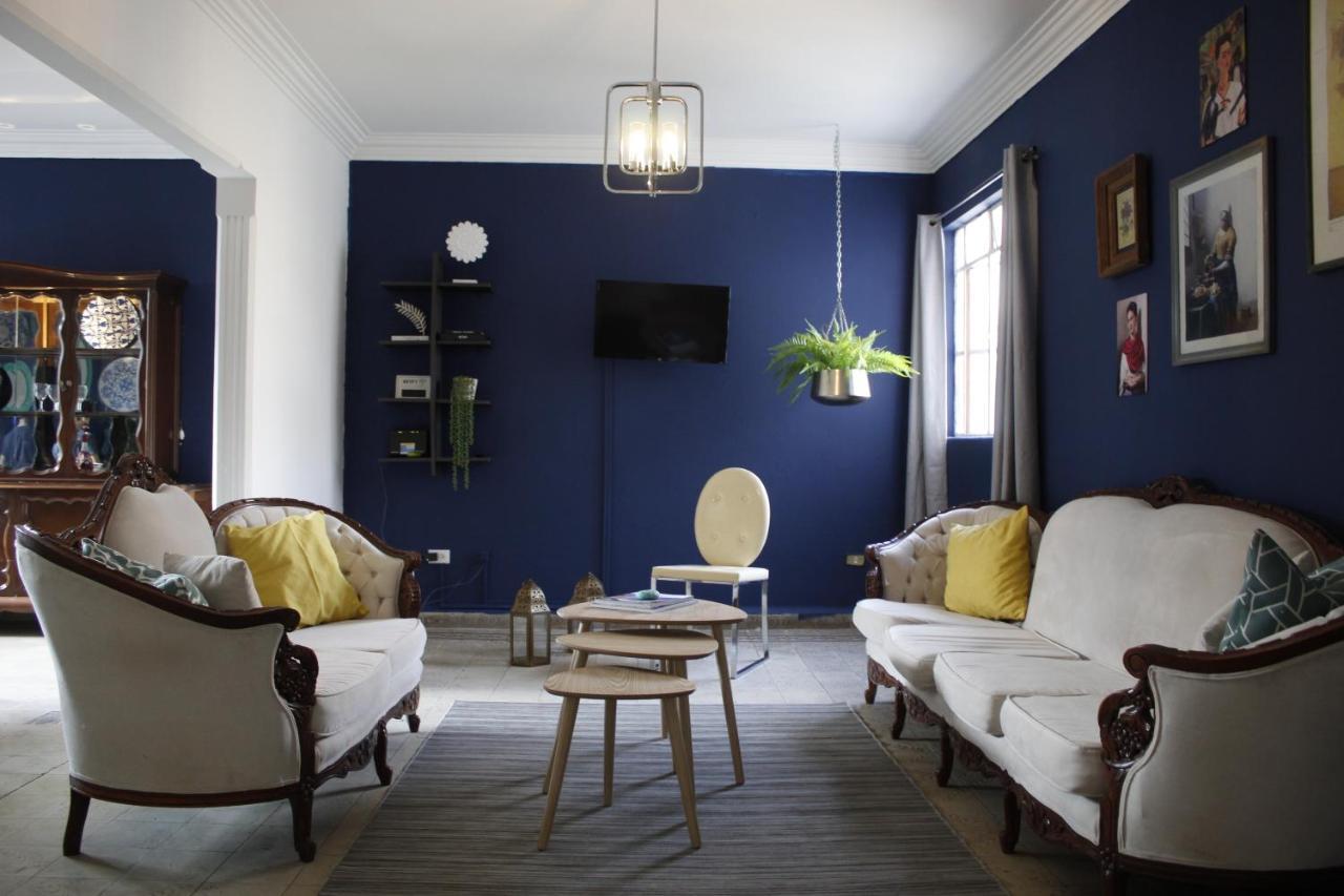 Downtown Blue House Apartment Mexico City Exterior photo